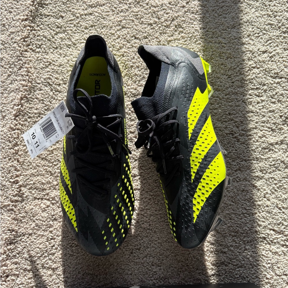 Adidas Black and Yellow Swim Gear